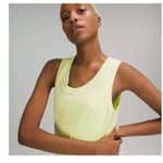 Lululemon All Yours Tank Maxi Dress Size Large Lime Green Workout Lightweight Photo 6