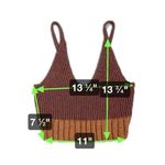 Free People  Here All Day Brami Mauve Pink Combo Knit Crop Women’s Size S Photo 6