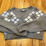 Hollister Plaid Cropped Cardigan Photo 0