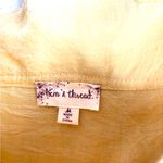 Hem & Thread  M Strappy Ruffle Golden Tiered Ruffle Layer Crop Top Photo 3