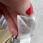 J. Jill XL Pants Cropped Wide Leg Linen Blend Striped Beachy Resort Sustainable Tan Photo 8