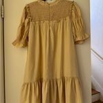 Moon River Smocked High Neck Short Dress - SZ L Photo 3