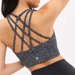 Buffbunny  revolution sports bra size small onyx black bossy print Photo 1