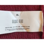 Nine West NWT Sweater women's XL Fuchsia V-neck pullover Long sleeves. Photo 11