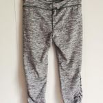 Tangerine Marled Gray Cropped Leggings Ruched S Photo 3