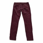 CAbi  Burgundy Corduroy Pants Women’s Size 8 Straight Leg Jeans Photo 1