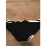 Converse One Star Women's Bikini Bottom Swim Size XL Black White Photo 2