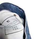 AYR  Medium Blue Straight Leg The Pop Frayed Raw Hem Jeans 33 Photo 12