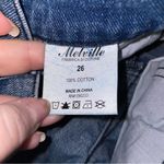Brandy Melville Melville Button Fly Distressed Boyfriend Jeans Size 26 Photo 2
