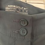 Nike  Golf Skort Dri-Fit Tour Performance Slate Gray Golf‎ Skirt Size 14 Athletic Photo 5