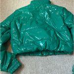Boutique 36 Points Green Jacket Funnel Neck L Photo 4