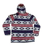 Brooklyn Cloth Brooklyn Trademark Cloth Women's Hoodie Sz XL Southwest Aztec Pullover hoodie Photo 1
