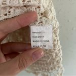 Solitaire  Swim Cream Lace Swim Coverup Dress Beach Vacation Large Photo 2