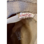 Womens Cloche Hat Bowler Hat Tan Faux Fur Mod Satin Sash Bow Germany 8" Vintage Photo 2