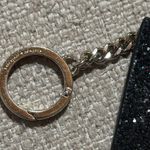 Kate Spade Odette Black Glitter Keychain Wallet. Sparkling Photo 1