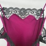 Victoria's Secret  2008 Purple Lace Mini Slip Dress Nightgown Y2k Size Large Photo 8