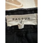 PacSun  Distressed Black‎ Mini Jean Skirt Size 24 Photo 6
