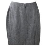 Ellen Tracy LINDA ALLARD Linen Straight Pencil Skirt Lightweight Workwear 8 EUC Photo 3