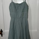 Francesca's Sage Green Mini Dress  Photo 0