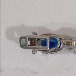 Lightweight Elegant Blue Bracelet 925 Photo 5