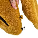 Joy Lab Women Sherpa sweatshirt pullover half zip Long Sleeve High Neck Yellow S Photo 1