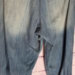 Life in Progress  BOHO LAGENLOOK THIN DENIM PAPER BAG WAIST JOGGER BOHO JEANS 28 Photo 4