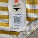 Billabong NWT yellow striped bikini bottom Size Xl Photo 3