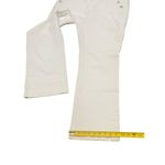 Loft Curvy High Waist Sandal Flare Off White Jeans 31/12 Petite Buttons Nautical Photo 5