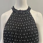 Mi Ami Alice Tiered Clip Dot Swing Mini Dress Black Size M Photo 3