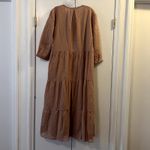 Jenni Kayne James midi Dress Dusk Rose size S cotton linen Pink Photo 4