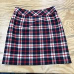 Talbots  Wool Blend Plaid Pencil Skirt Size 8 Lined Regency Preppy Classic Photo 1