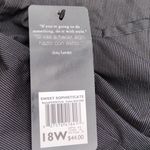 Daisy Fuentes  Sweet Sophisticate Pinstriped Pants SIZE 18W Photo 2