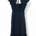 Jason Wu | S | Midi Dress Ruffle Tiered Eyelet Flutter Sleeve Sundress Smocked Photo 2