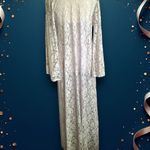 Vintage Sheer Lace Touch Of Fantasy Collections Gown and robe. Size M. Blue Size M Photo 8