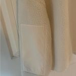 Fabletics NWT  Women's Off-White Teddy Jacket Photo 5