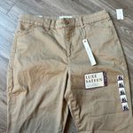 Gloria Vanderbilt Anita Straight Khaki Pants Size 6 NWT Photo 2
