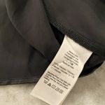 J.Crew NWT Size S Goldie Top Black Satin Long Sleeve Ruffle Collar Tie Front Photo 7