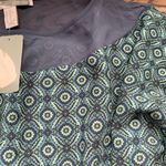 Forever 21 F21 Green Paisley Print Batwing Chiffon Dress XS Photo 3