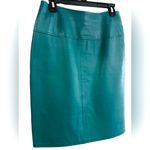 Genuine Leather Vintage Sea Green Pencil Skirt Size undefined Photo 1