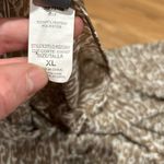 Kenneth Cole Reaction Animal Print Swim Cover Up Size XL Brown Photo 3