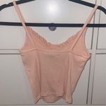 Forever 21 MOVING SALE - pink ruffle trim camisole crop top Photo 3