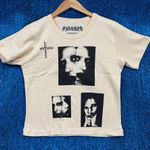 Lady Gaga Mayhem Album Art Contrast Photo Set Pop Baby Tee L Size L Photo 0