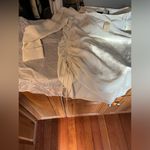 Pinko Silk Diana One Cold Shoulder Long Sleeve Blouse Shirt NWT $295 & freeGIFT! White Photo 8