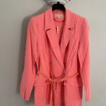 Free People NWT linen blend Olivia blazer Photo 2