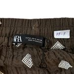 ZARA Green Crepe Summer Pants w/ Pockets Women's Size Medium | 73-3 Photo 4