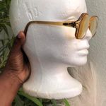 Christian Dior VTG Amber Orange Lucite Butterfly Glasses Germany 2035 20 52 Prescription Photo 1