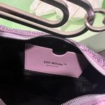 Off-White  Paperclip Mini Hobo Srass | Purple Photo 7