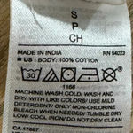 Old Navy Women’s Sunglass Print Tie Hem Shirt Long Sleeve White Buttoned Small Photo 9