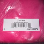 The Drop @Lucyswhims Hot Pink Satin Long Sleeve Collared Button Front Size S Photo 5