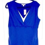 Dress Barn 221. NWT Sleeveless Layered Tank Top Photo 0